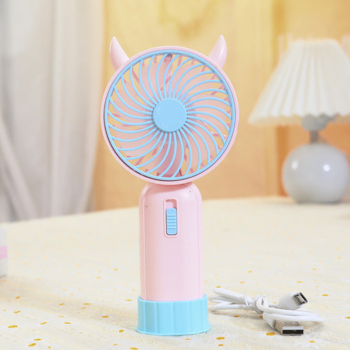 Women Portable Handheld Fan with Animal Design Stornfield