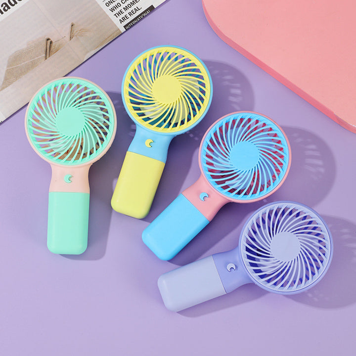 Unisex Portable Mini Hand Fan with Colorful Design Stornfield