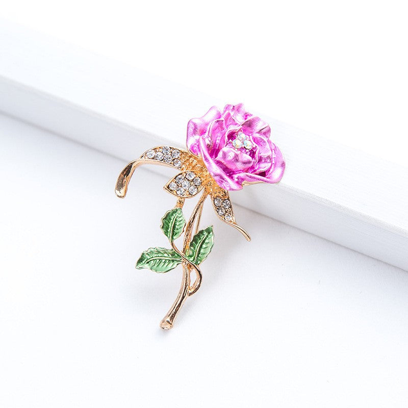 Elegant floral decoration with crystals Stornfield