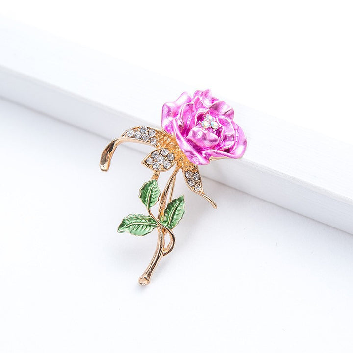 Elegant floral decoration with crystals Stornfield