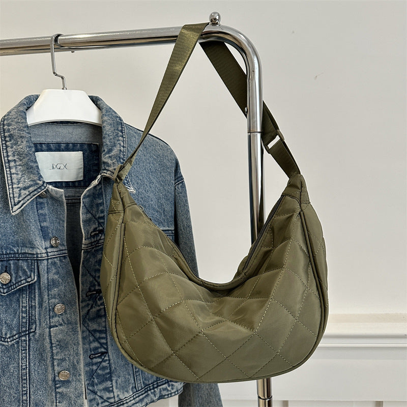 Quilted Lightweight Shoulder Bag