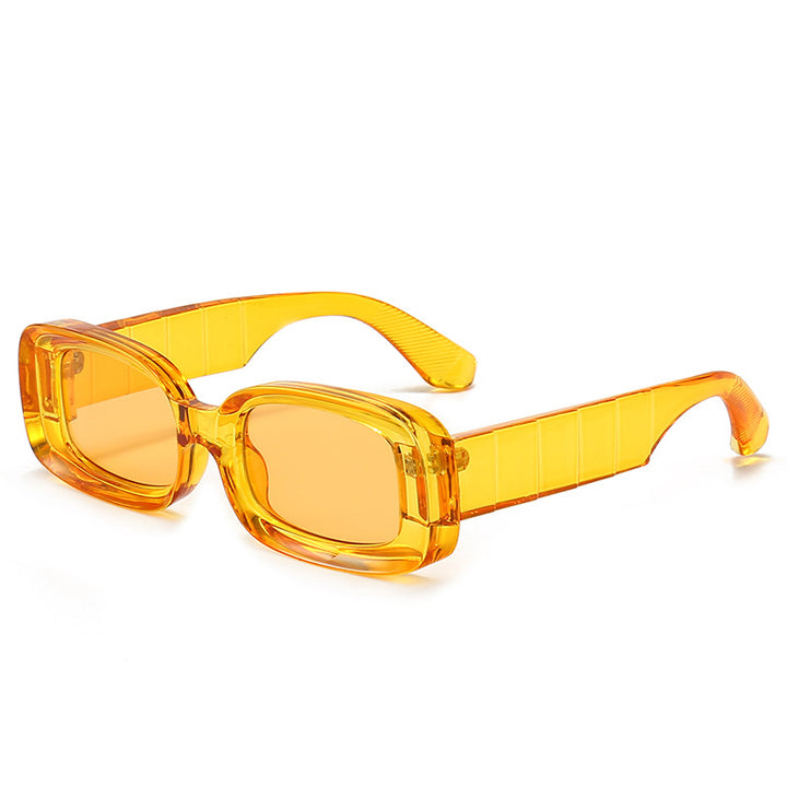 Women's Square Sunglasses with Transparent Frame Stornfield