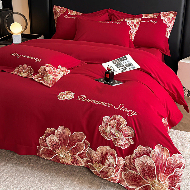 Embroidered Luxury Bedding Set