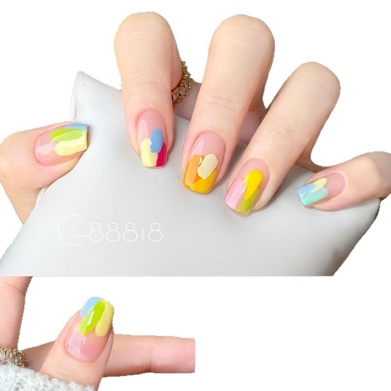 Artistic Abstract Nail Art Set Stornfield