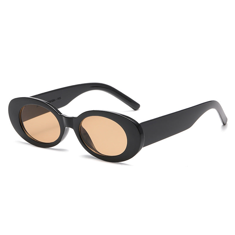 Women’s fashionable sunglasses with unique oval design Stornfield