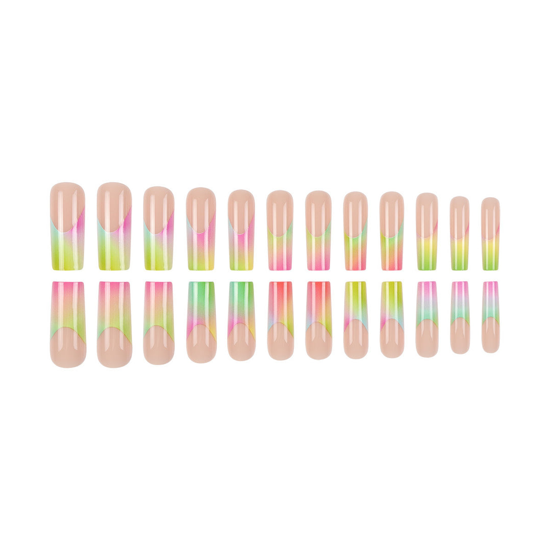 Long Ombre Press-On Nails Stornfield