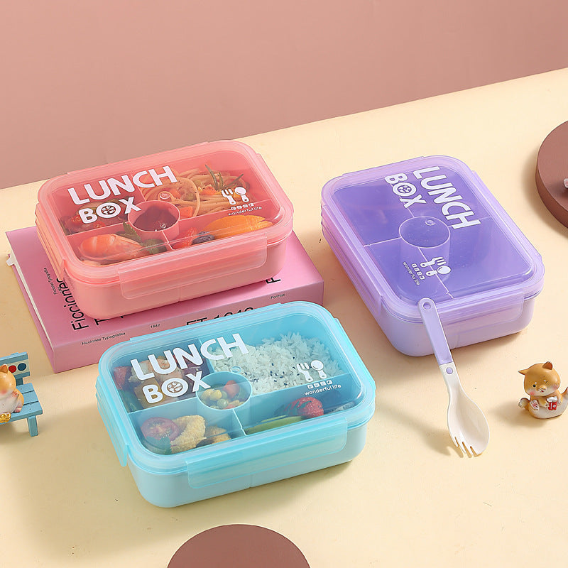 Multi-Sectional Lunch Box with Removable Compartments