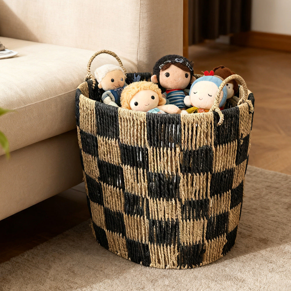 Handwoven storage basket Stornfield