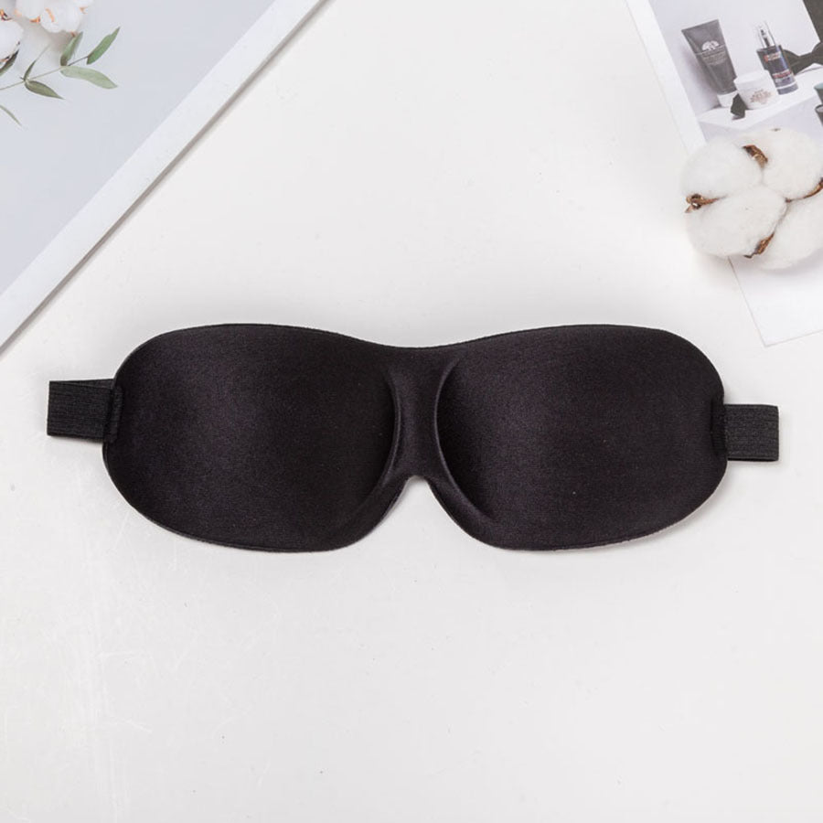 Unisex nan light-blocking travel mask with thermoformable nylon cover and wide comfort band Stornfield