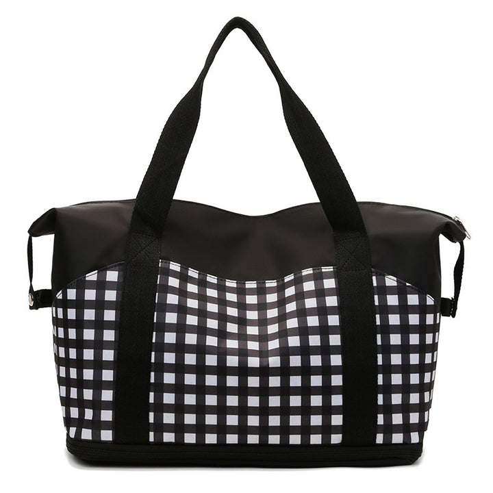 Playful Cat-Themed Travel Duffle Bag