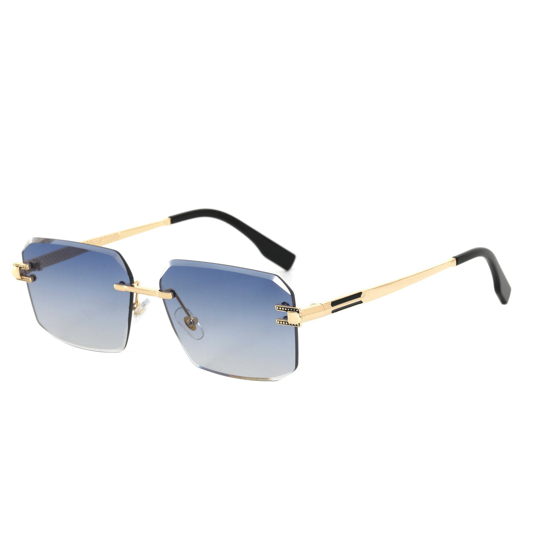 Women's Geometric Designer Sunglasses with Luxurious Metal Frame and High-Quality UV Protection Lenses Stornfield