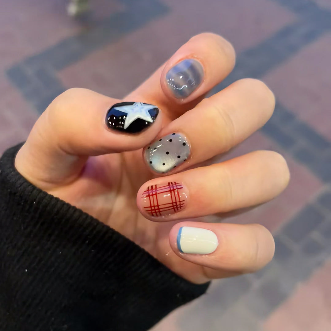 Artistic Press-On Nail Designs Stornfield