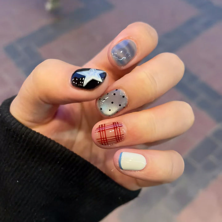 Artistic Press-On Nail Designs Stornfield