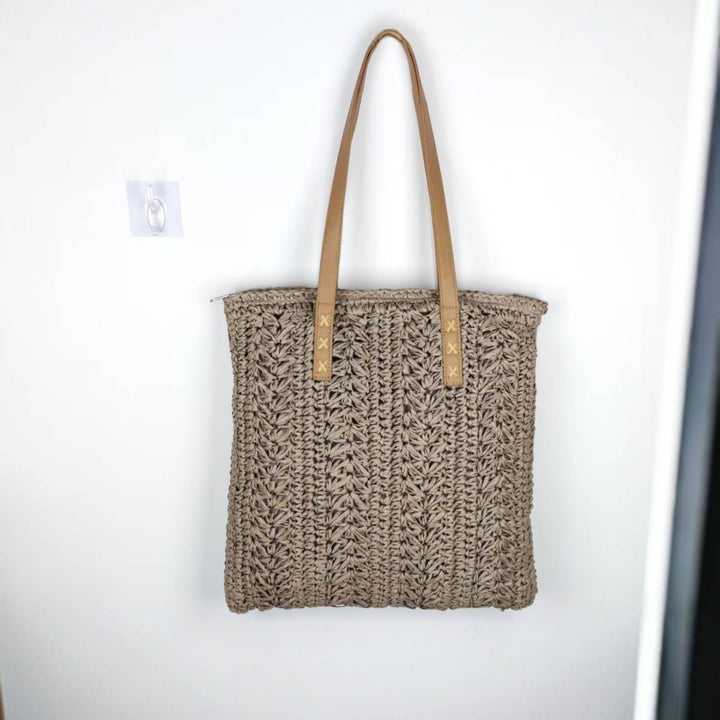 Hand-knotted beach bag Stornfield