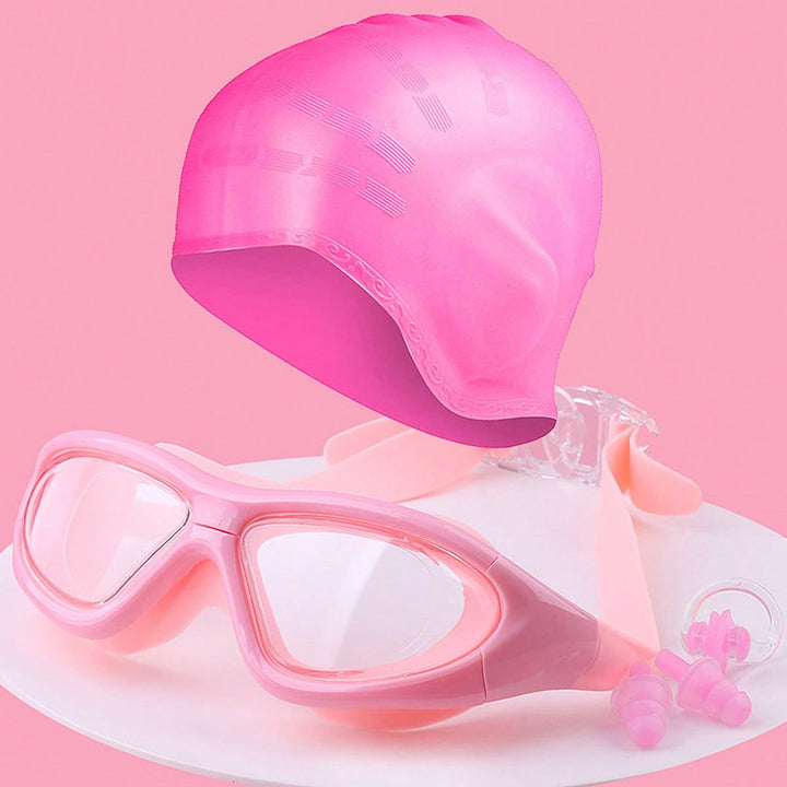 Swim set with comfort swim goggles and cap Stornfield