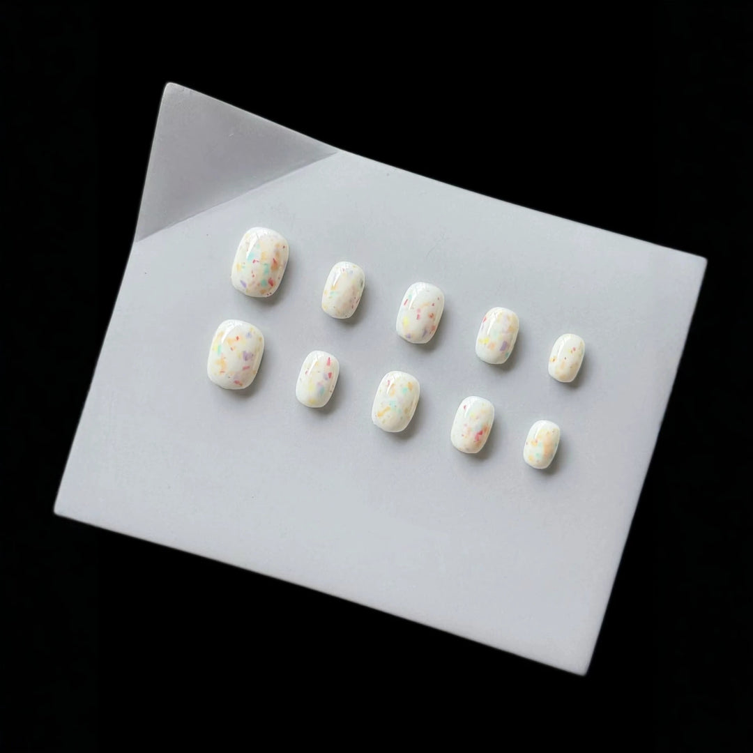 Decorative Gel Press-On Nail Set