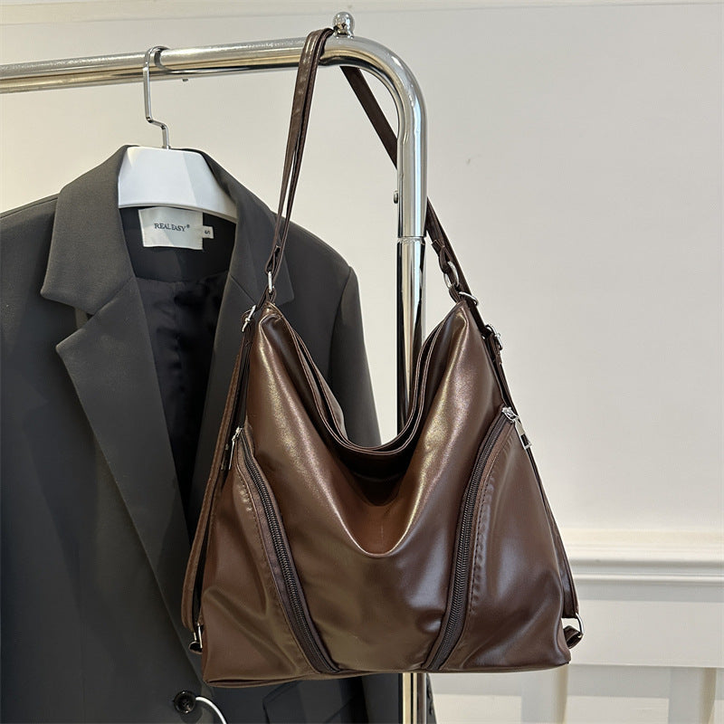 Chic Faux Leather Hobo Bag Stornfield