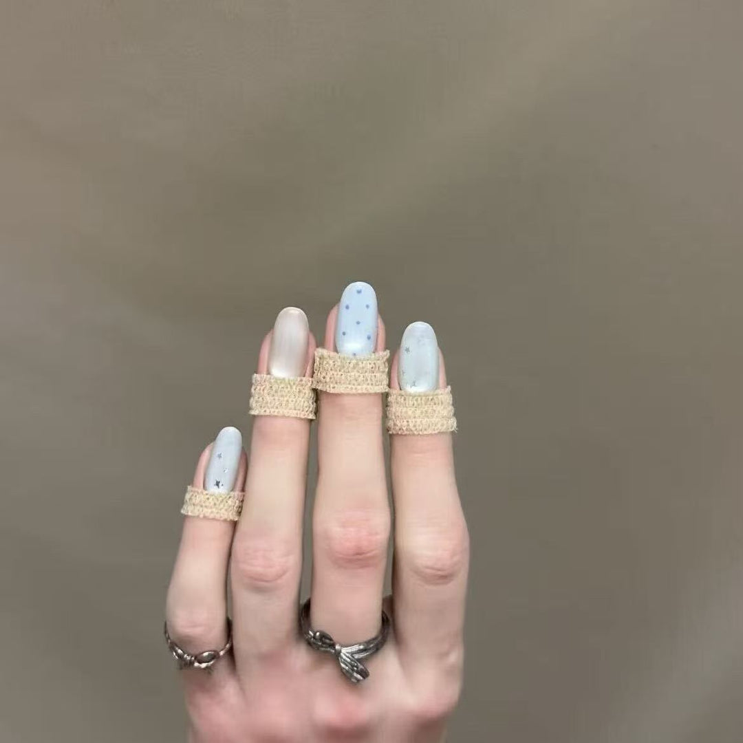 Artistic Press-On Nail Wraps Stornfield