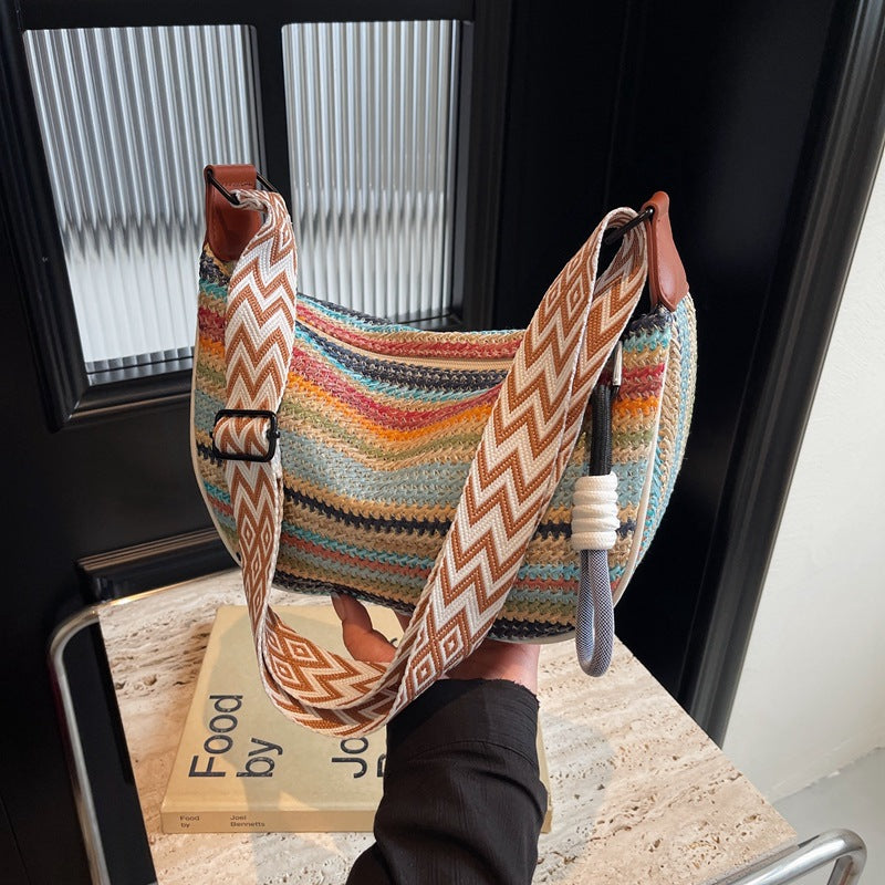 Shoulder Bag Made of Handmade, Sustainable Material Stornfield