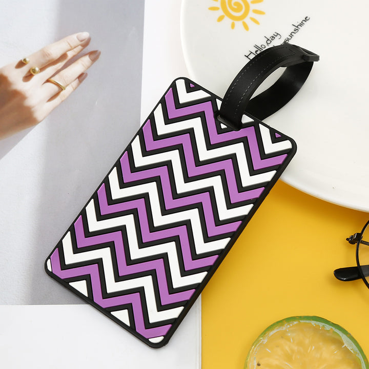 Unisex Chevron Patterned Luggage Tag Stornfield
