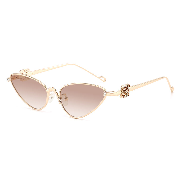 Women's Cat-Eye Sunglasses with Elegant Accents and UV Protection Stornfield