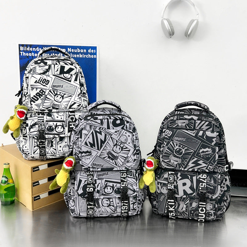 Urban Graphic Print Backpack Stornfield