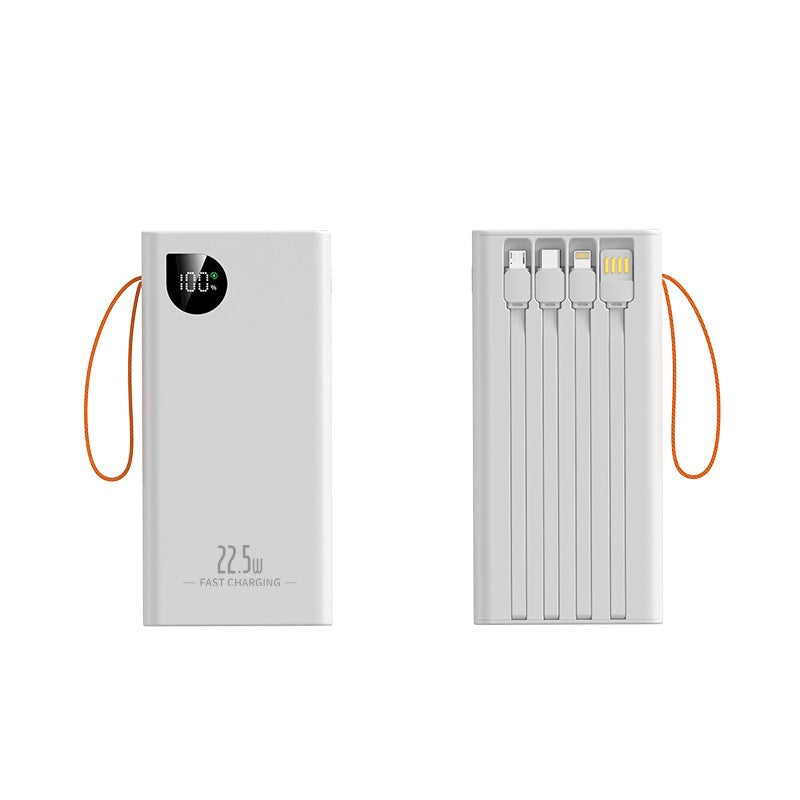Portable power bank with LED lighting and digital power display Stornfield