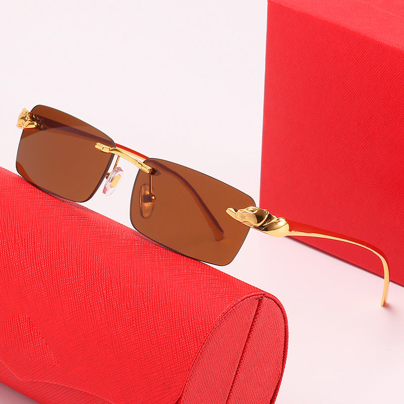 Women's fashionable sunglasses with elegant metal frame and innovative lenses Stornfield