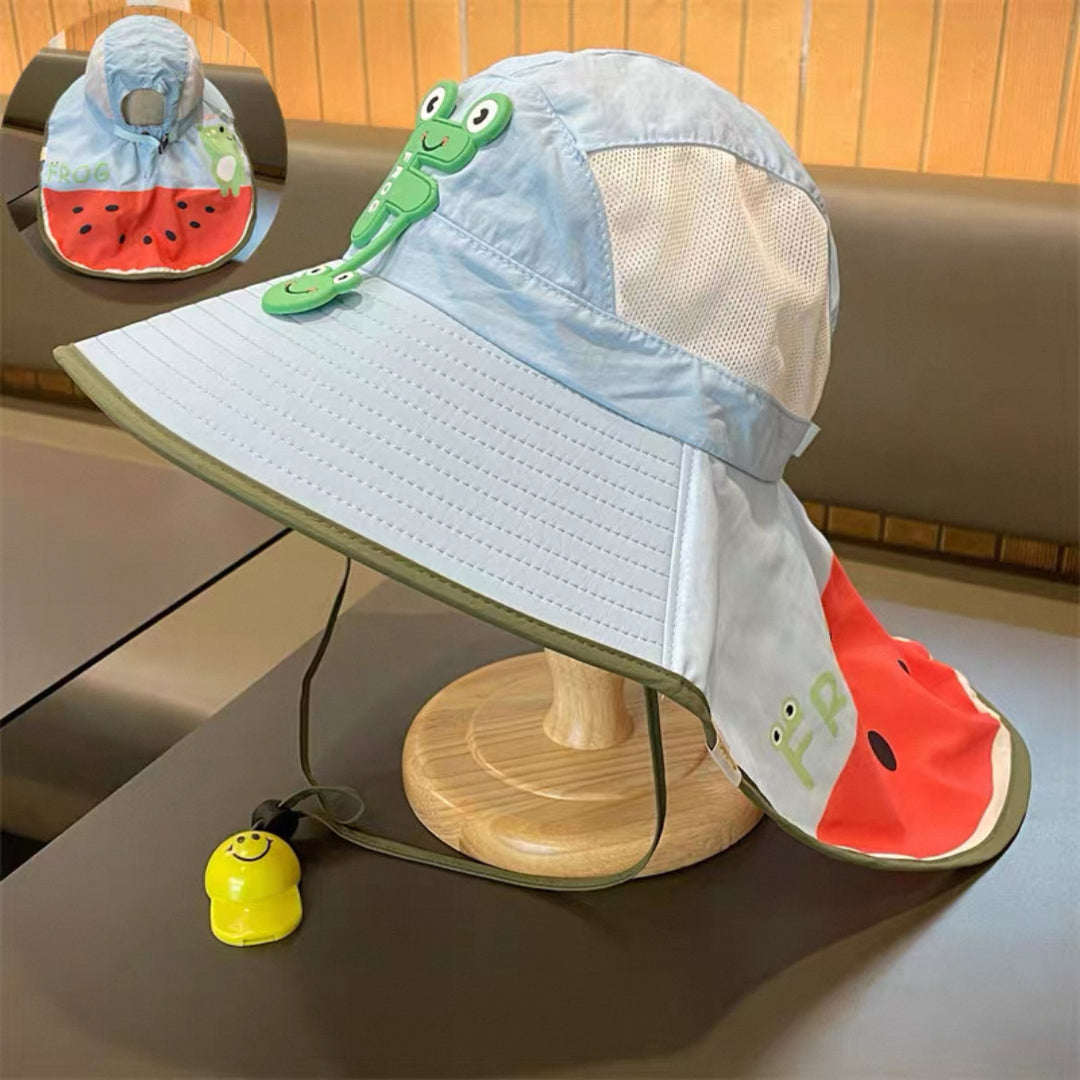 Sun Hat with Neck Protection, Breathable Mesh and Adjustable Chin Strap Stornfield