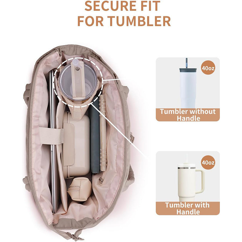 Multifunctional bag with separate organizer Stornfield