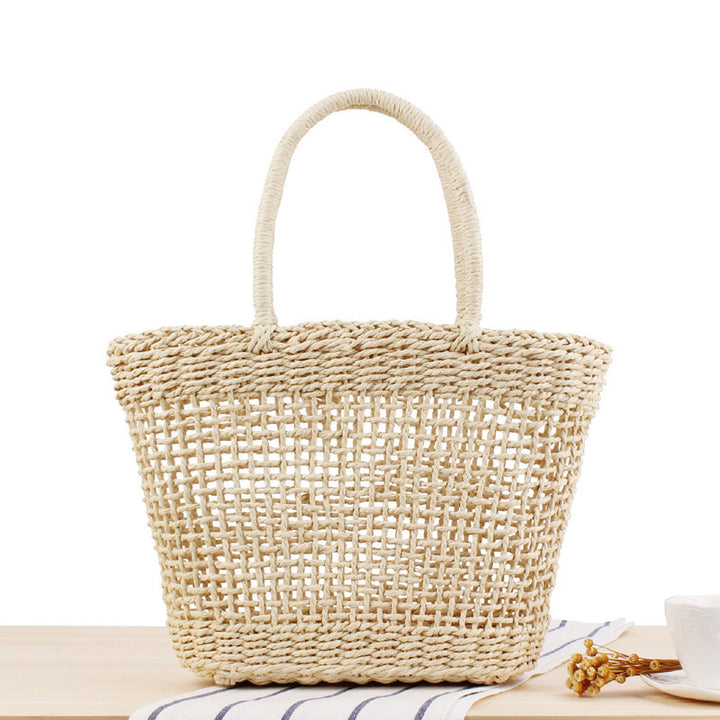 Braided Tote Bag Made of Natural Material Stornfield