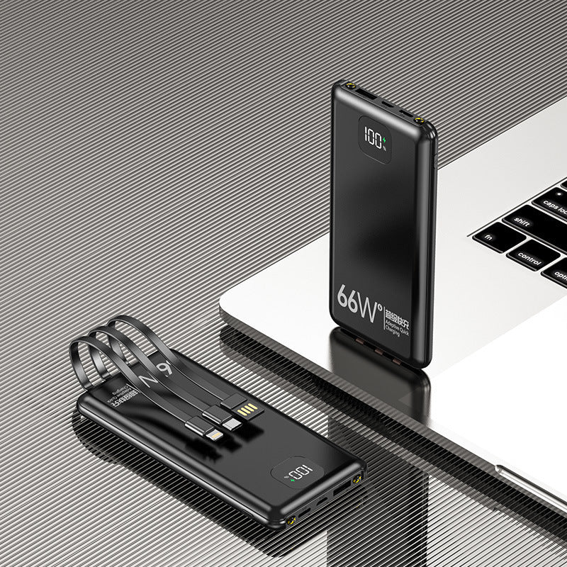Compact power bank with integrated fast charging ports Stornfield