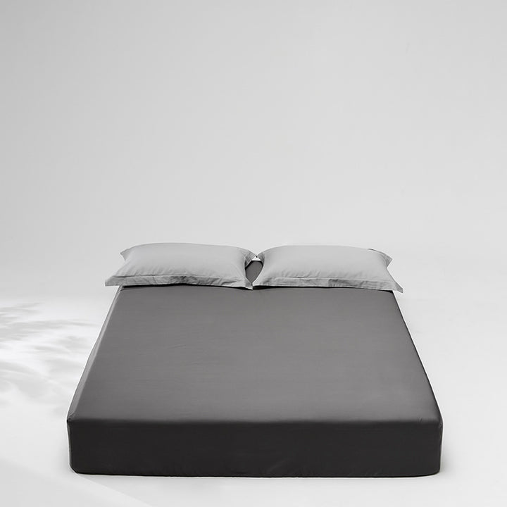 Cooling Breathable Fitted Sheet and Pillowcase Set with Deep Pocket Microfiber