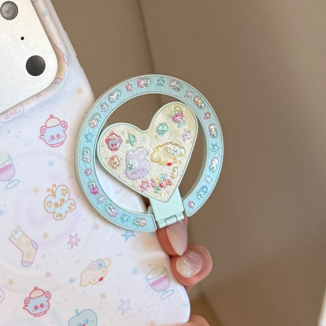 Heart-shaped Smartphone Finger Holder Stornfield