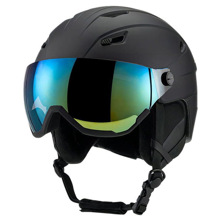 High-Performance Skiing Helmet with Integrated Visor Stornfield