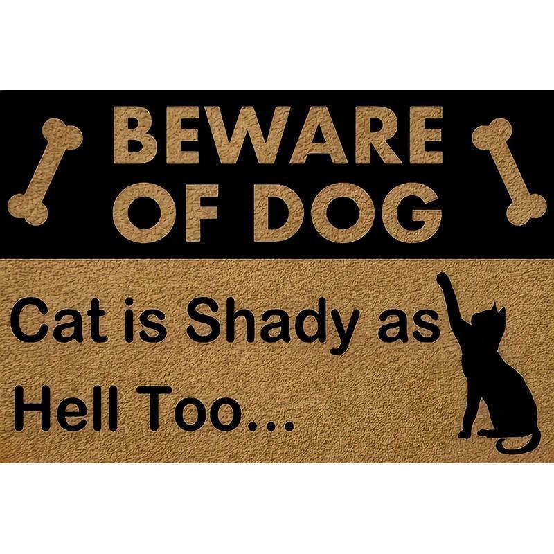 Cat-Themed Welcome Mat   1786705394