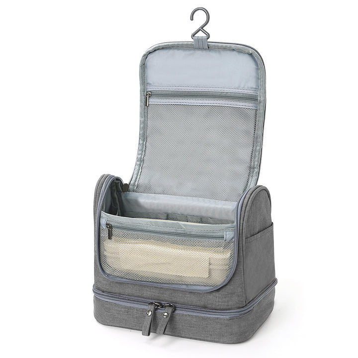 Travel toiletry bag with multiple compartments and practical organization Stornfield