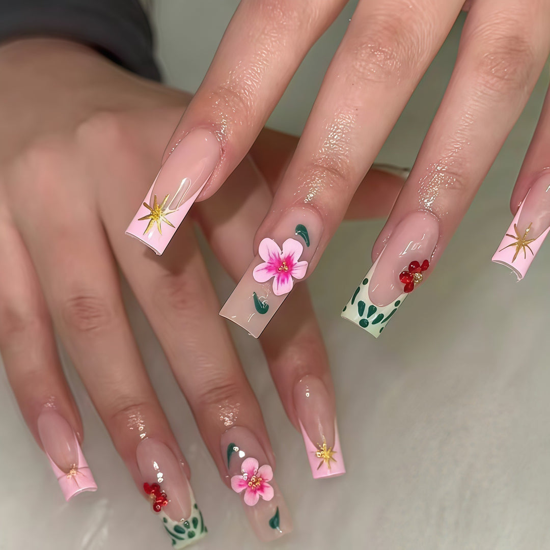 Floral Nail Art Enhancements Stornfield