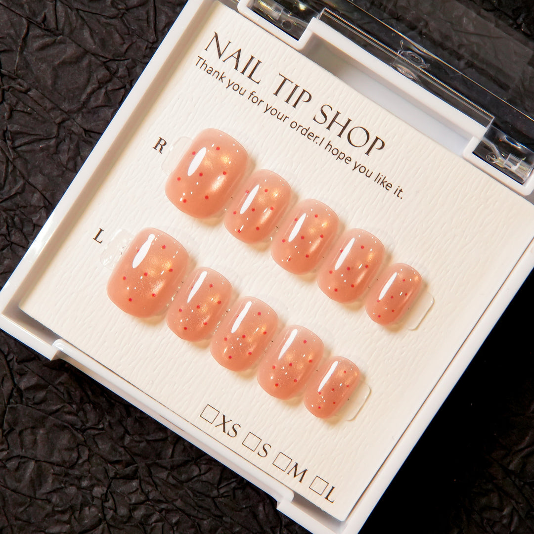 Sparkling Press-On Nail Tips