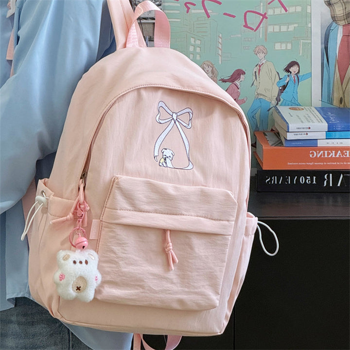 Adorable Casual Backpack with Character Design Stornfield