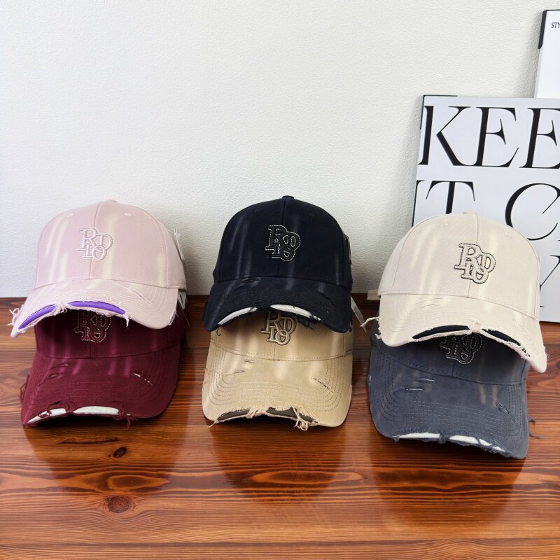 Women's Distressed Classic Cotton Baseball Cap Stornfield