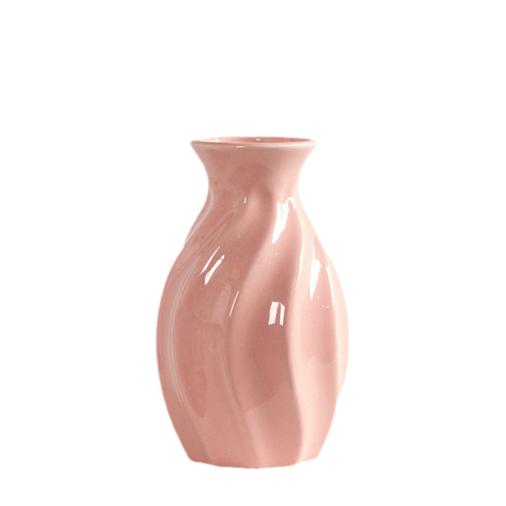 Artistic Swirling Ceramic Flower Vase Stornfeild