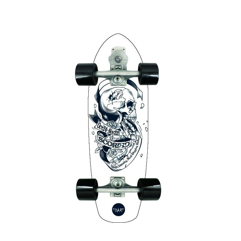 Retro-Inspired Mini Cruiser Skateboard Stornfield