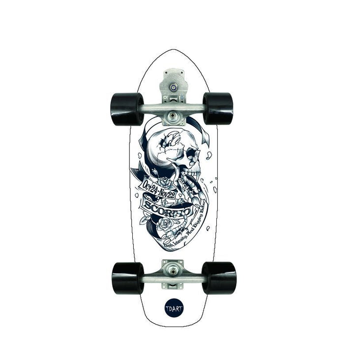 Retro-Inspired Mini Cruiser Skateboard Stornfield