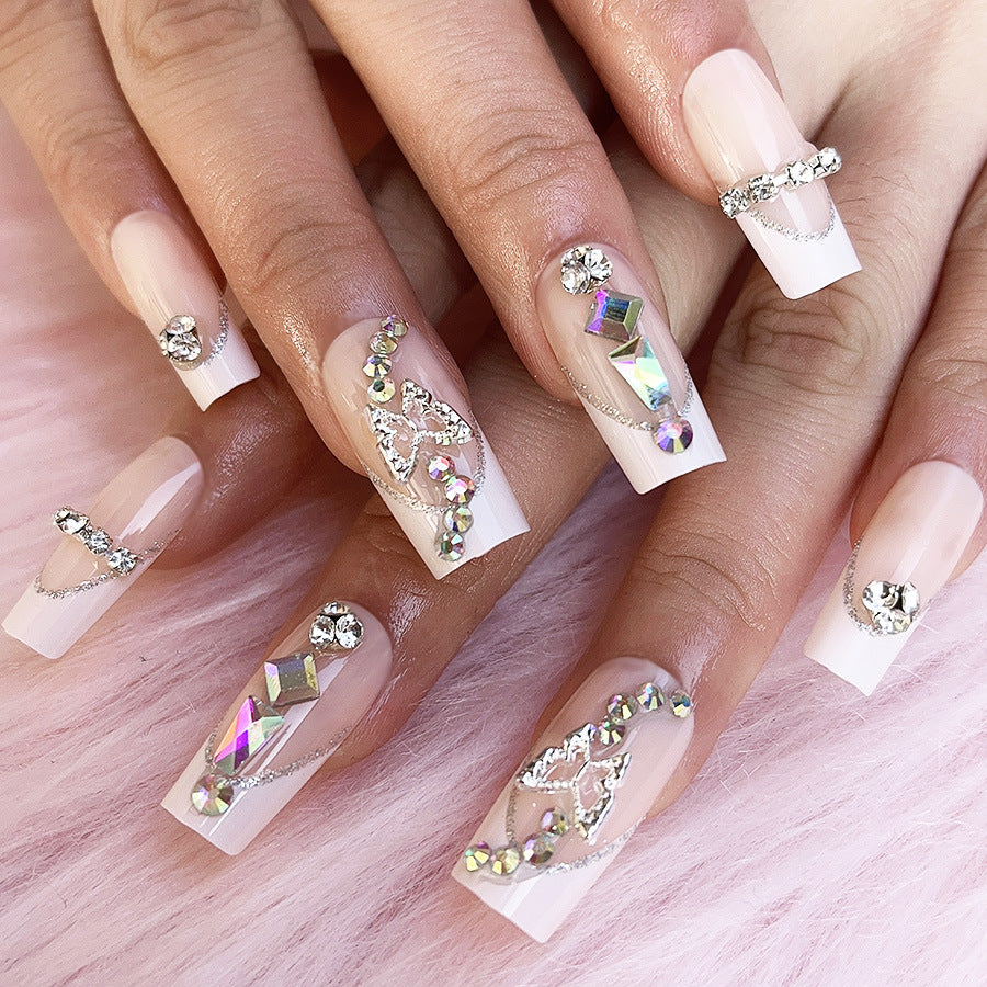 Decorative Rhinestone Nail Art Extensions Stornfield