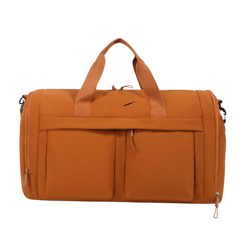 Sporty duffel bag with multiple exterior pockets Stornfield