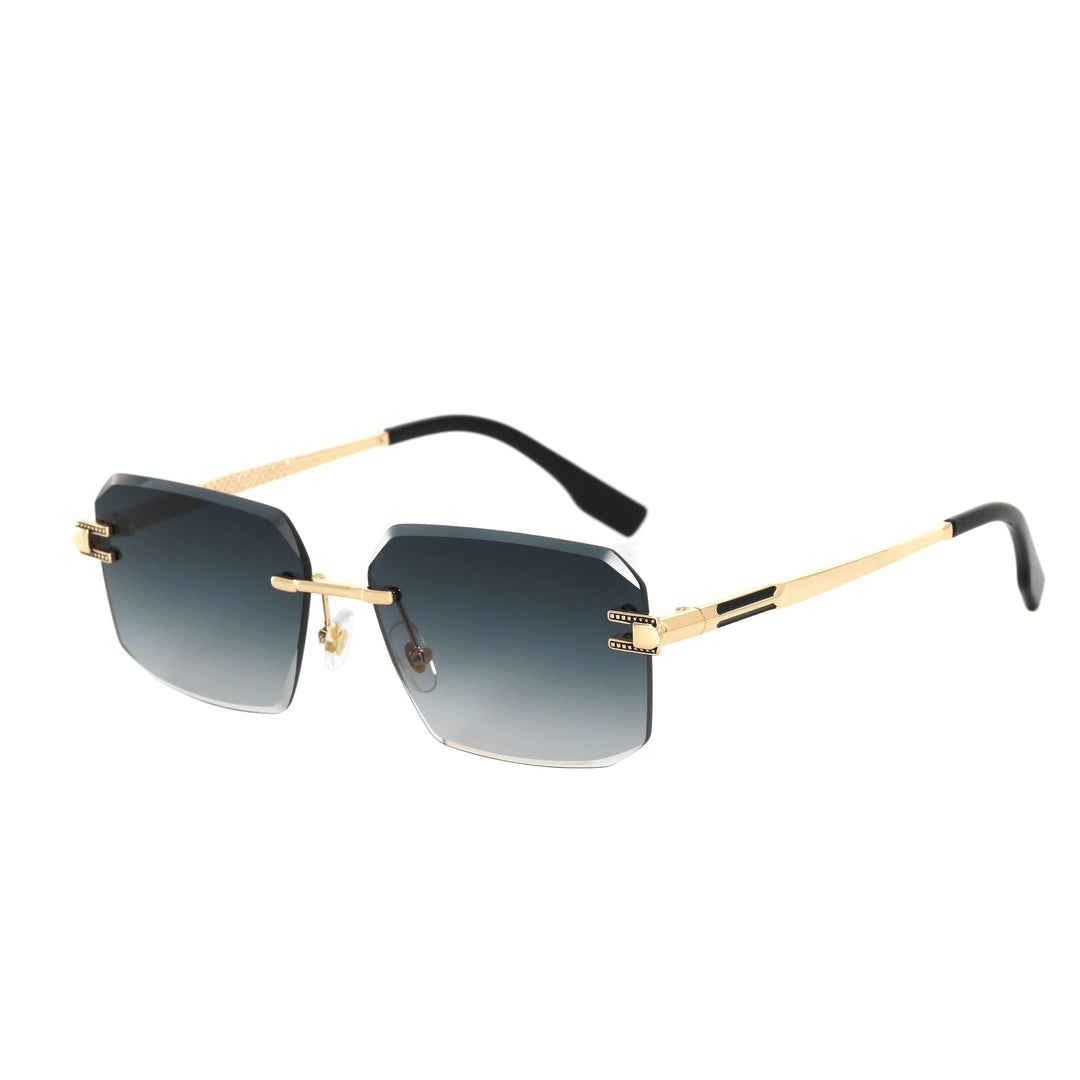 Women's Geometric Designer Sunglasses with Luxurious Metal Frame and High-Quality UV Protection Lenses Stornfield
