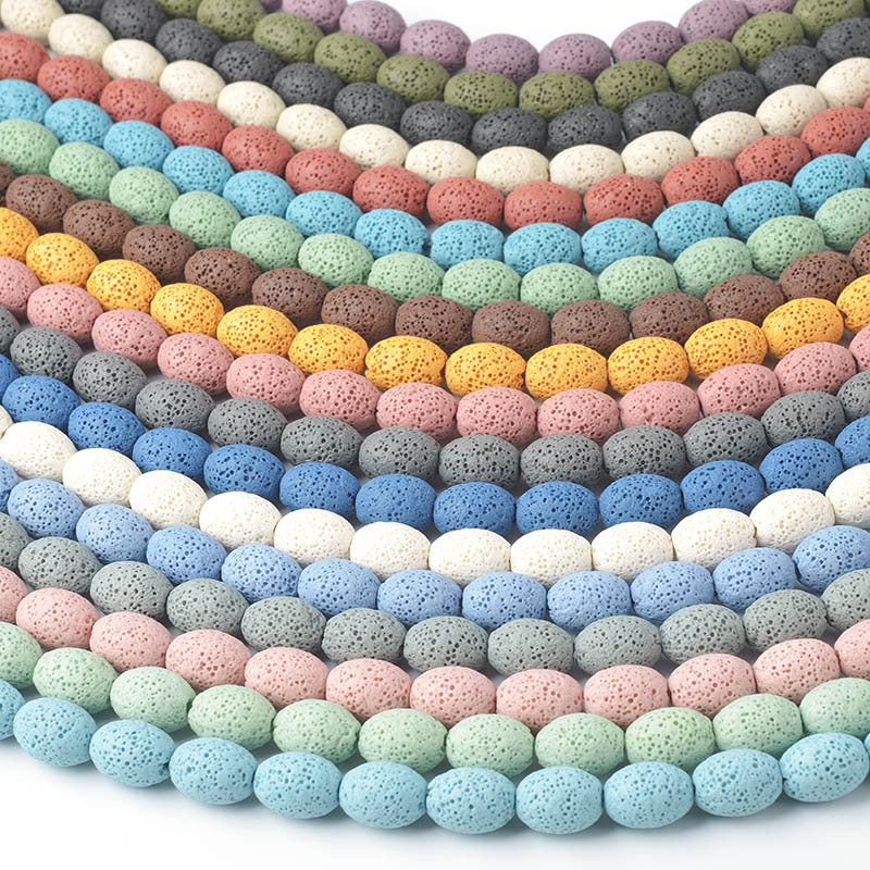 Lava Stone Bead Necklace Stornfield