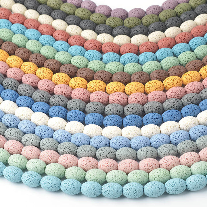 Lava Stone Bead Necklace Stornfield