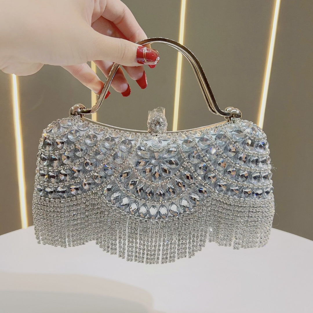 Crystal-Encrusted Evening Clutch